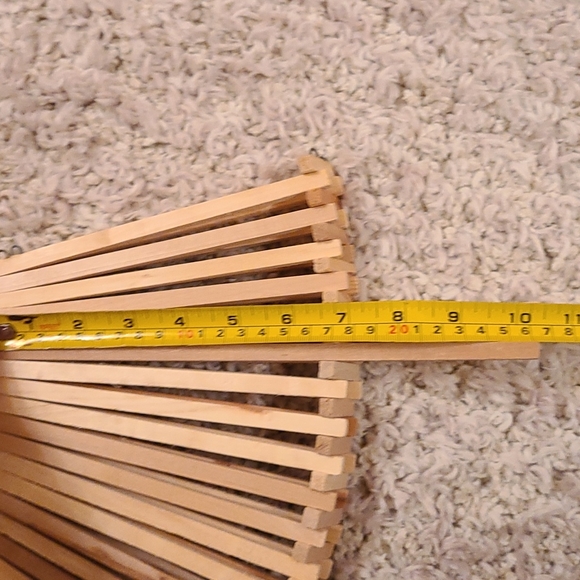 Wooden foldable fruit basket - Picture 13 of 16